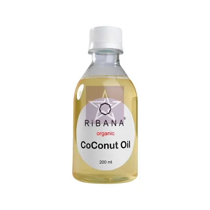 RiBANA Organic Coconut Oil - 200ml, SKU:8941158143060