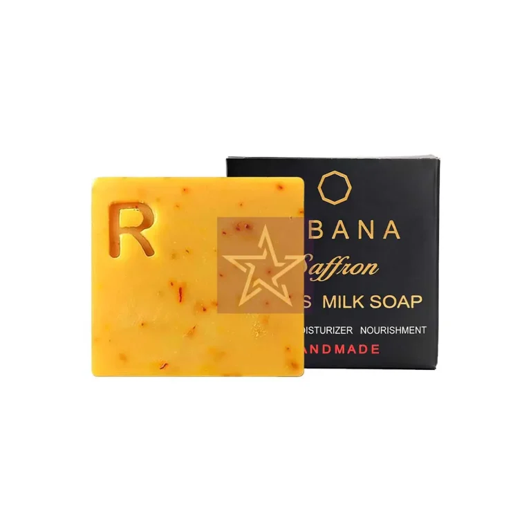 RiBANA Saffron Goat's Milk Soap - 110gm