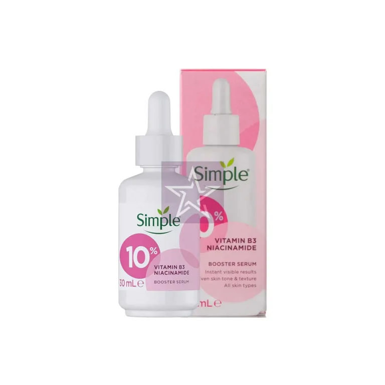 Simple 10% Niacinamide (Vitamin B3) Booster Serum 30ml, SKU:8720181157134