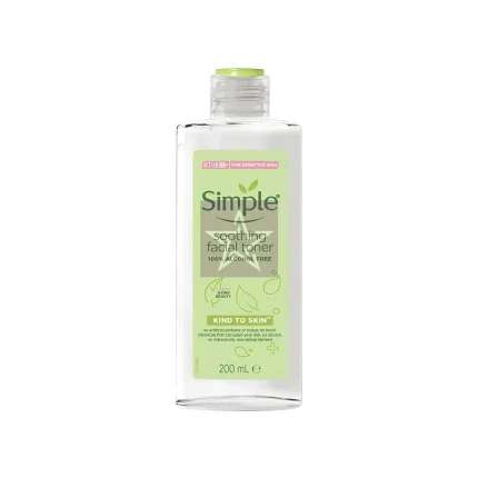 Simple Soothing Facial Toner 200ml, SKU:5011451103856