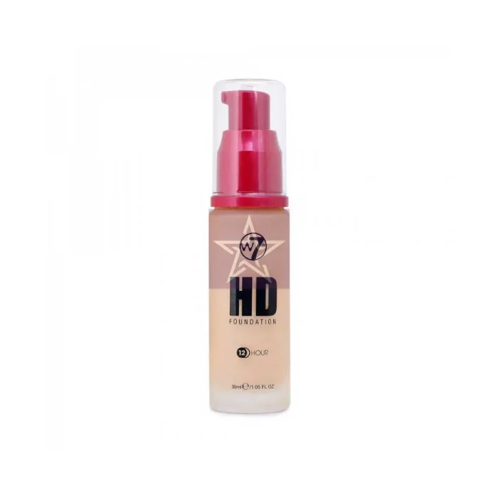 W7 12 Hour HD Foundation - Cream Brule, SKU:5060503774421