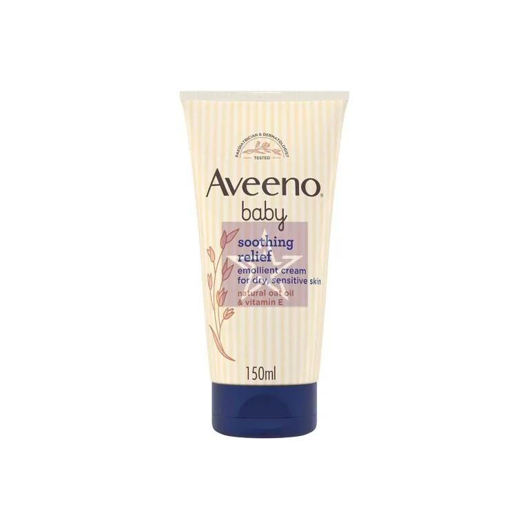 Aveeno Baby Soothing Relief Emollient Cream For Dry, Sensitive Skin 150ml, SKU: 3574661652214