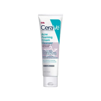 Cerave Acne Foaming Cream Cleanser 150ml, SKU: 3606000512238