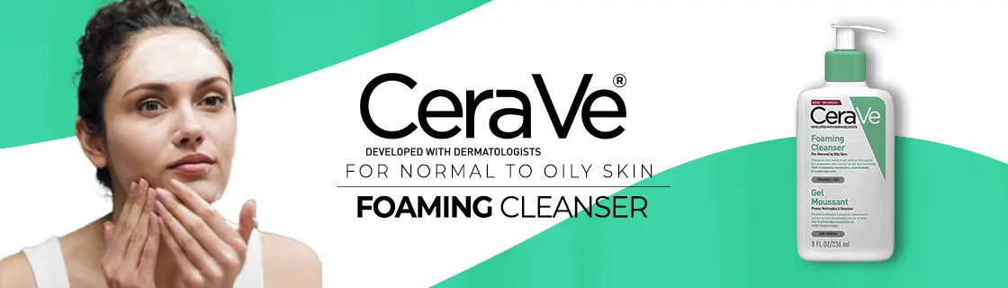 CeraVe Foaming Cleanser For Normal To Oily Skin