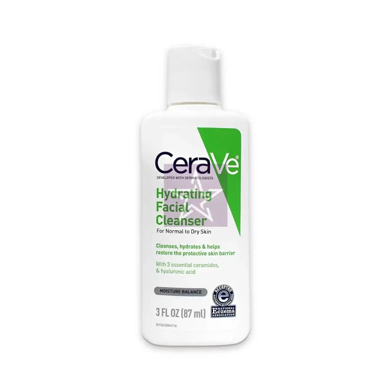 Cerave Hydrating Facial Cleanser 87ml, SKU: 3606000537576