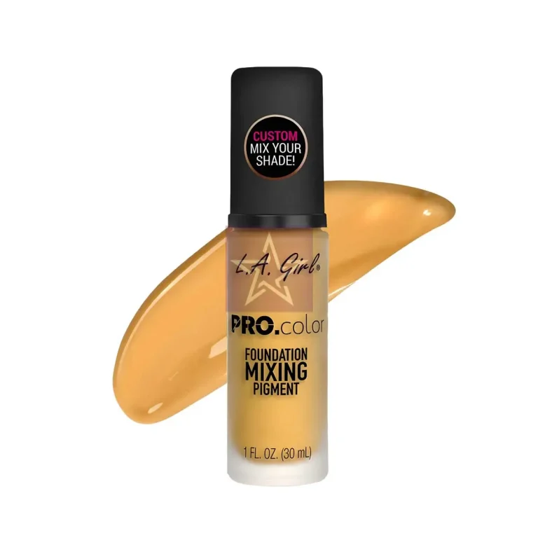 L.A. Girl Pro Matte HD Long Wear Matte Foundation - GLM712 - Yellow -30ml, SKU: 081555967123