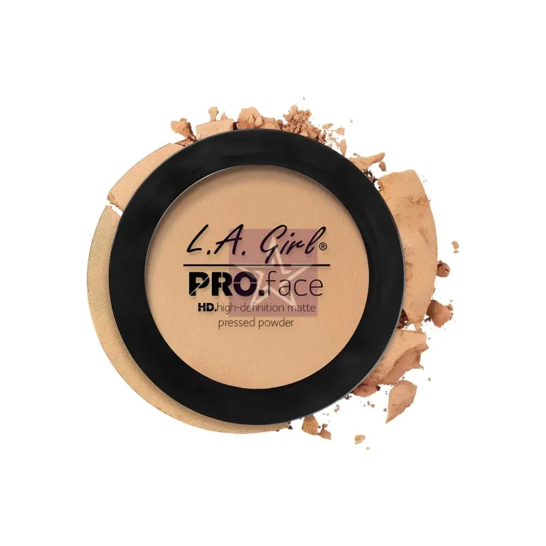 L.A. Girl Pro Face HD Matte Pressed Powder - GPP608 - Soft Honey - 7gm, SKU: 081555966089