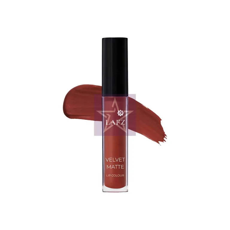 Lafz Velvet Matte Lip Colour - Brick Red, SKU:8904406194924