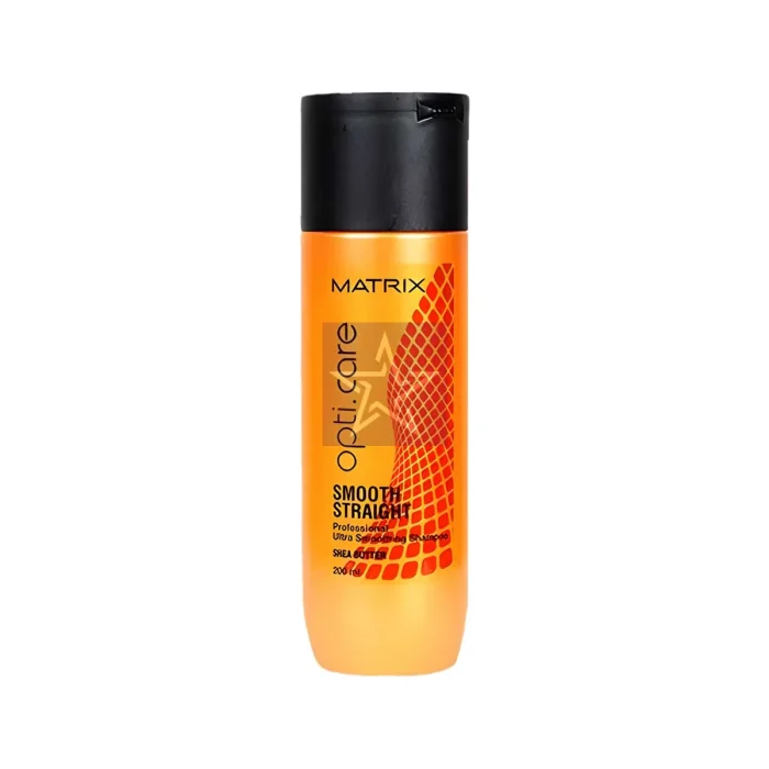 Matrix Opti Care Smooth Straight Shampoo with Shea Butter - 200ml, SKU:8901526407781