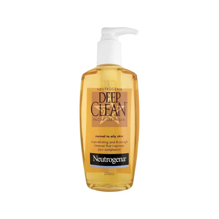 Neutrogena Deep Clean Facial Cleanser 200ml, SKU:070501060902