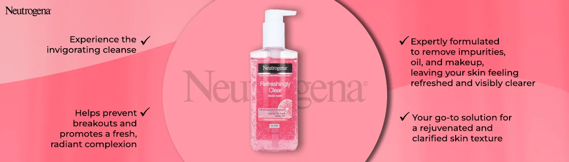 Neutrogena Refreshingly Clear Facial Wash 200ml