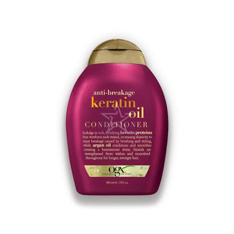 OGX Anti Breakage Keration Oil Conditioner - 385ml, SKU:022796977526