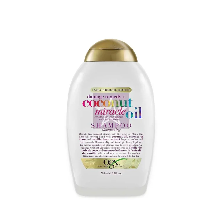 OGX Nourishing Coconut Milk Shampoo - 385ml, SKU:022796970053