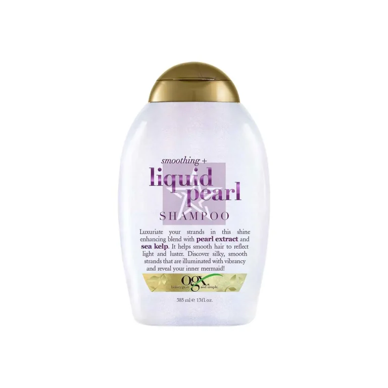 OGX Smoothing Liquid Pearl Shampoo - 385ml, SKU:022796610416