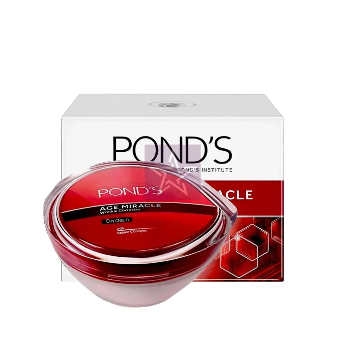 Pond's Flawless RadiPond's Age Miracle Wrinkle Corrector Day Cream with SPF18+ - 35gm, SKU: 8901030786310