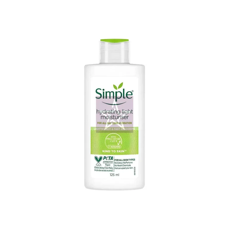 Simple Kind To Skin Hydrating Light Moisturiser - 125ml, SKU:5011451103931