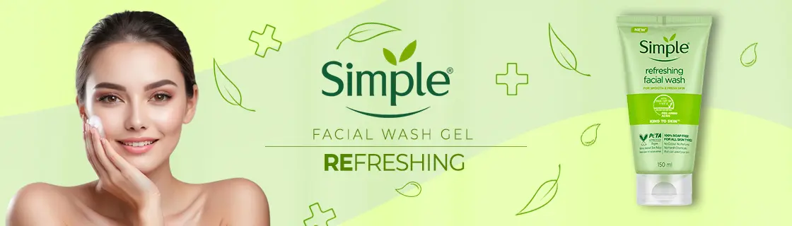 Simple Refreshing Facial Wash Gel