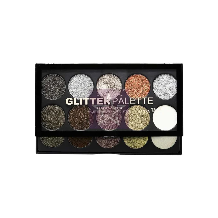 Technic Star Dust Pressed Glitter Palette, SKU:5021769285571