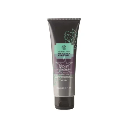 The Body Shop Himalayan Charcoal Purifying Clay Wash 125ml, SKU: 5028197604554