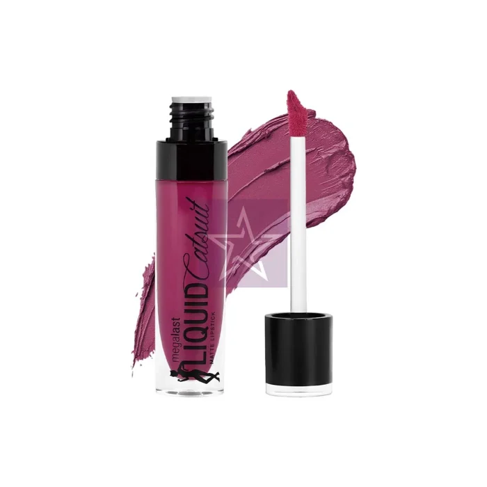 Wet n Wild Megalast Liquid Catsuit Matte Lipstick - Berry Recognize, SKU:077802592620