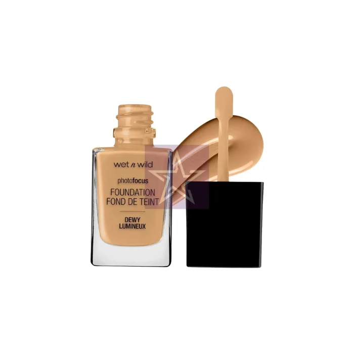 Wet n Wild Photo Focus Dewy Foundation Desert Beige - 28ml, SKU:077802116109