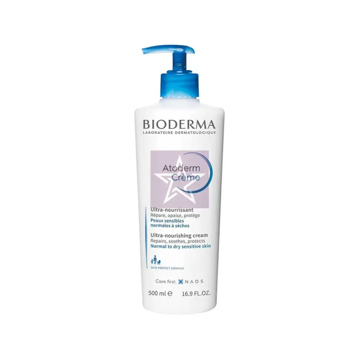 Bioderma Atoderm Ultra Nourishing Moisturising Cream - 500ml, SKU: 3701129805343