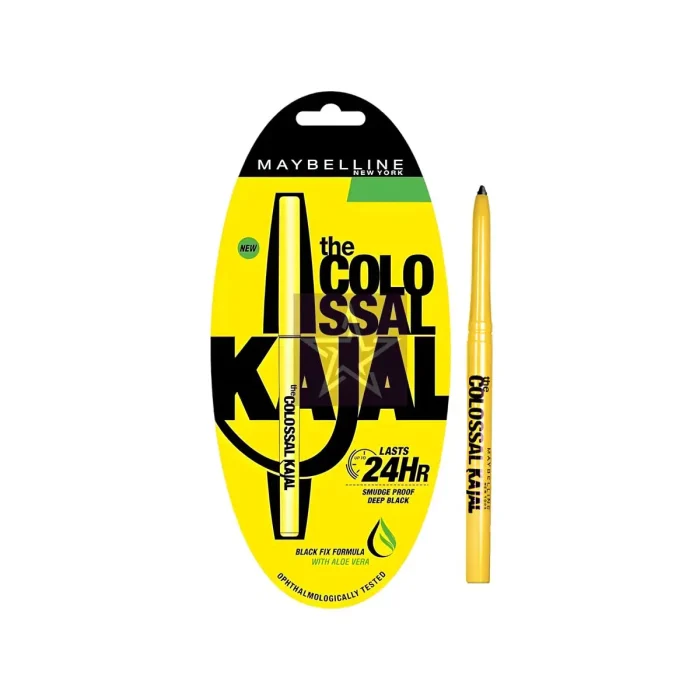 Maybelline - The Colossal Waterproof Kajal - Deep Black, SKU: 8901526585168