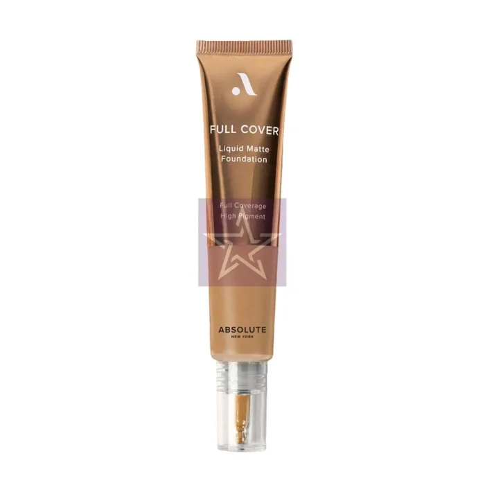 Absolute New York Full Cover Liquid Matte Foundation - Warm Praline - 30ml, SKU: 888432969801