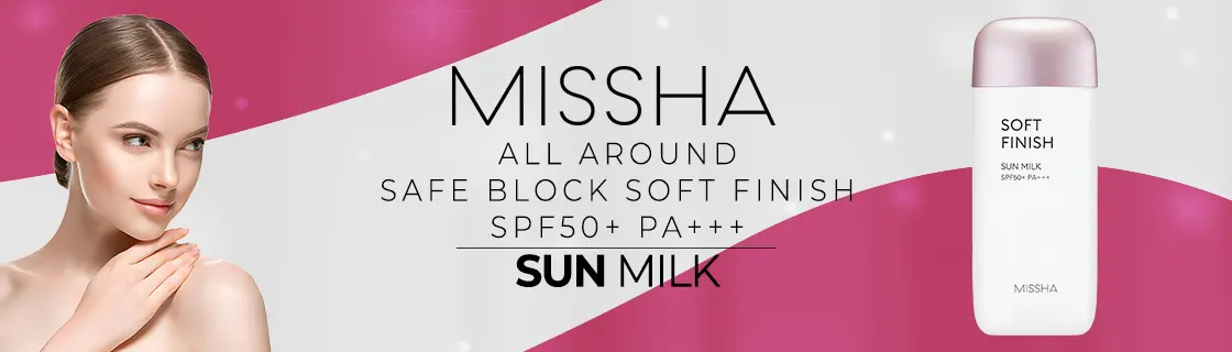 Missha Soft Finish Sun Milk Sunscreen