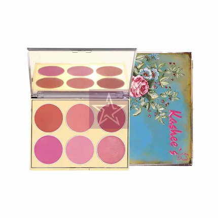 Kashee's - 6 Color Majestic Sunrise Blush Palette - 01