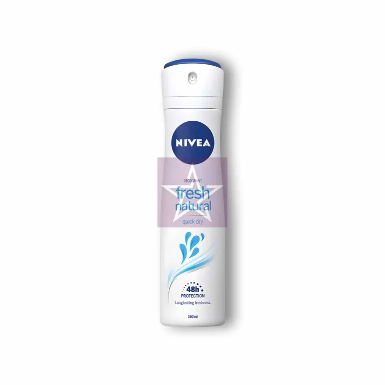 Nivea 48H Fresh Natural Quick Dry Deodorant - 150ml, SKU: 4005808816644