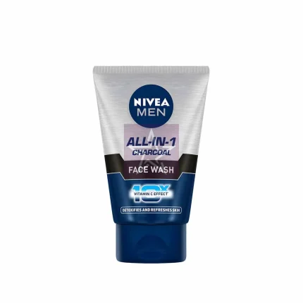 Nivea Men All-IN-1 Charcoal Face Wash - 100gm, SKU: 4005808919574