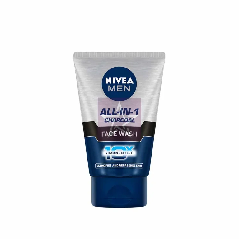 Nivea Men All-IN-1 Charcoal Face Wash - 100gm, SKU: 4005808919574