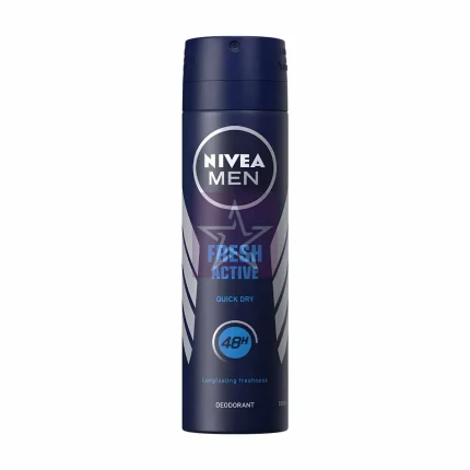 Nivea Men Fresh Active 48H Quick Dry Deodorant - 150ml, SKU: 4005808299195