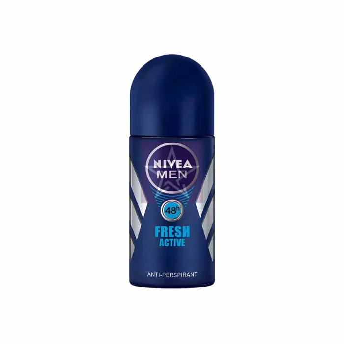 Nivea Men Fresh Active Deodorant Roll On - 50ml, SKU: 42179078