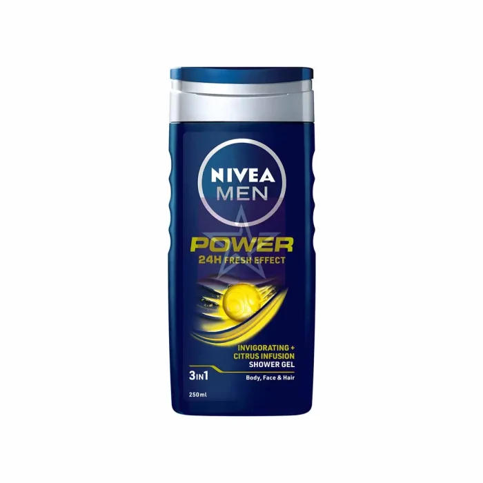 Nivea Men Power Fresh 3 In 1 Shower Gel 250ml Skin Care