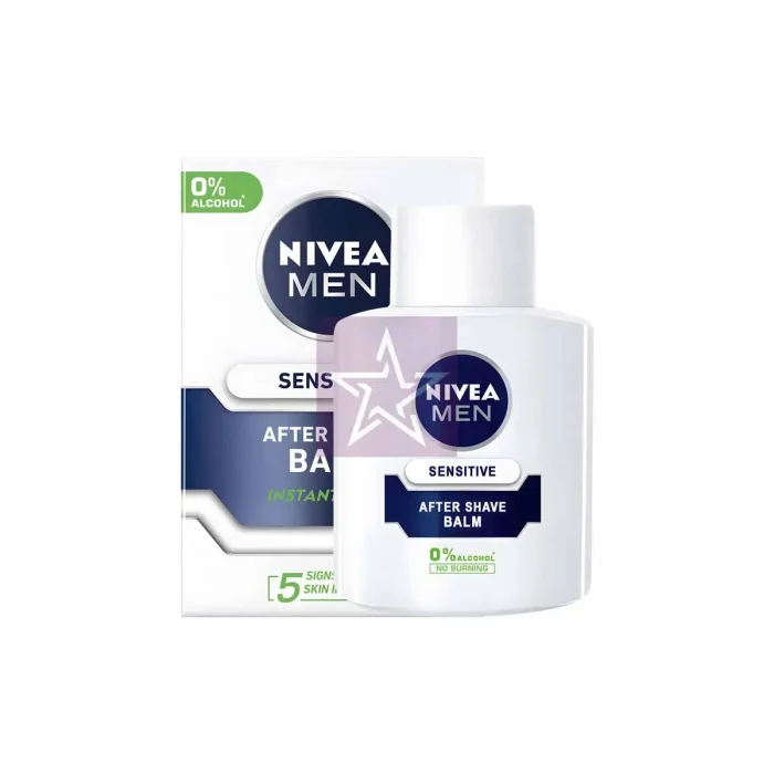 Nivea Men Post Shave Balm For Sensitive Skin - 100ml, SKU: 5025970023281