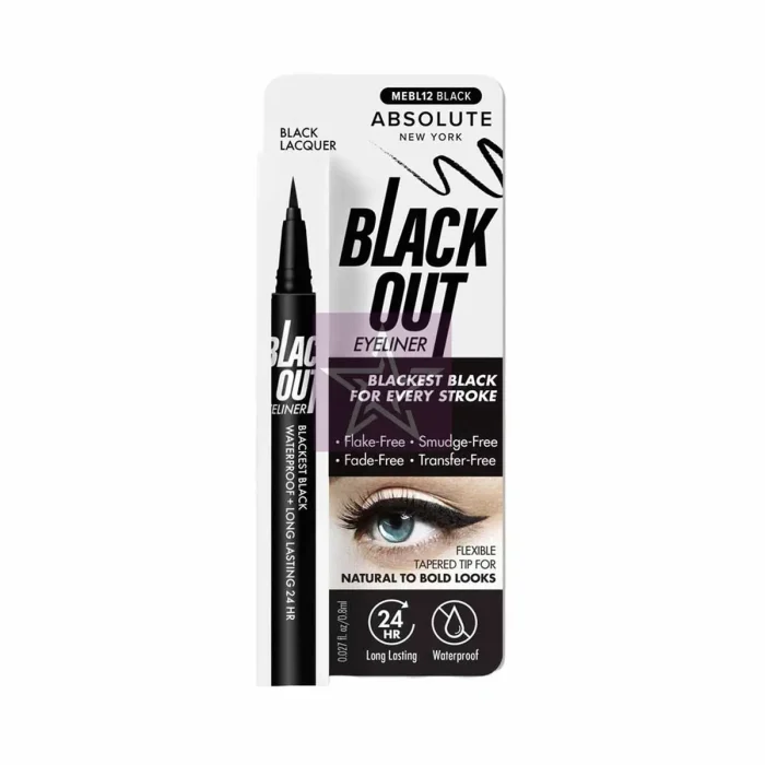 Absolute New York Black Out Waterproof Eyeliner 888432948288