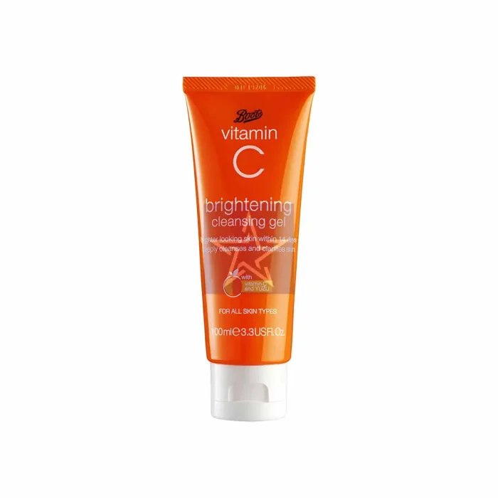 Boots Vitamin C Brightening Cleansing Gel - 100ml, SKU: 5000167332704