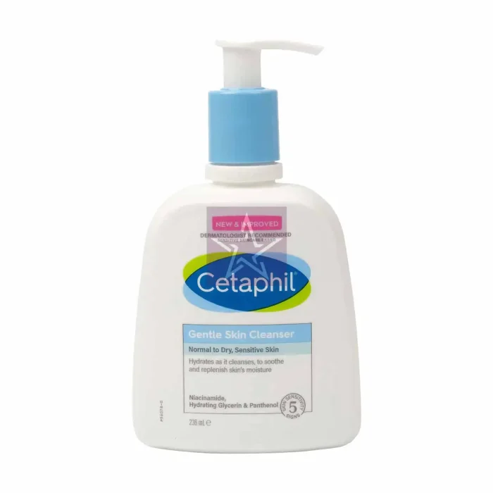 Cetaphil Gentle Skin Cleanser For Normal To Dry, Sensitive Skin - 236ml, SKU: 5020465202554