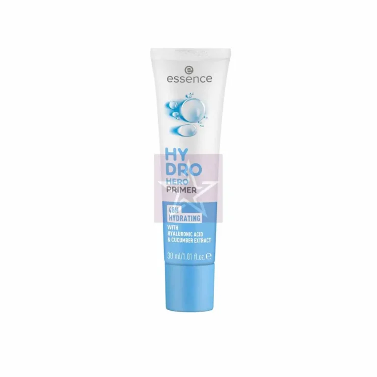 Essence Hydro Hero Primer 48H Hydrating with Hyaluronic Acid & Cucumber Extract - 30ml, SKU: 4059729371881