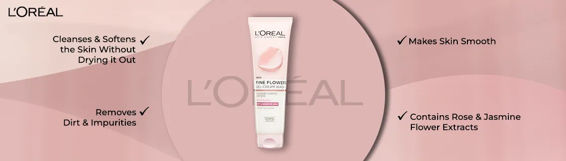 L'Oreal - Fine Flowers Gel Cream Wash - 150ml