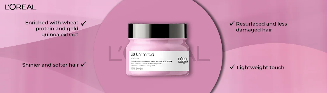 L'Oreal Professionnel Liss Unlimited Serie Expert Hair Mask