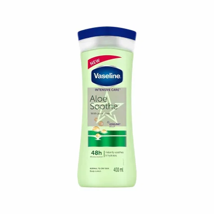 Vaseline Intensive Care Aloe Soothe 48H Body Lotion - 400ml, SKU: 6001087357050