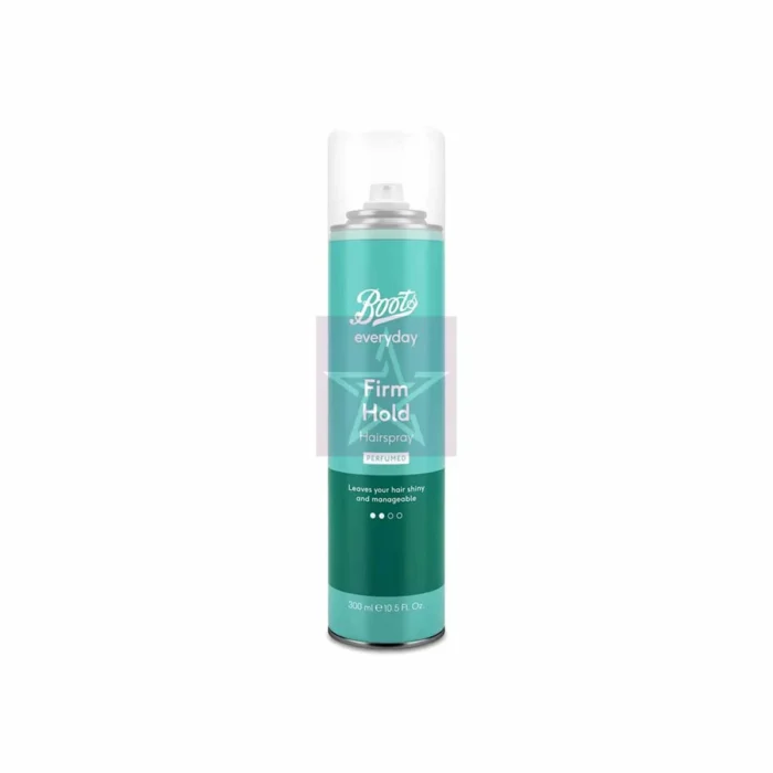 Boots Everyday Firm Hold Unperfumed Hair Spray - 300 ml, SKU: 5045098368958