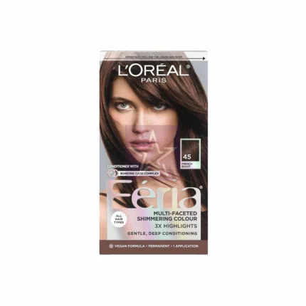 L'Oreal---Feria-Hair-Colour---45-Deep-Bronzed-Brown-Hretus-World, SKU : 071249230336