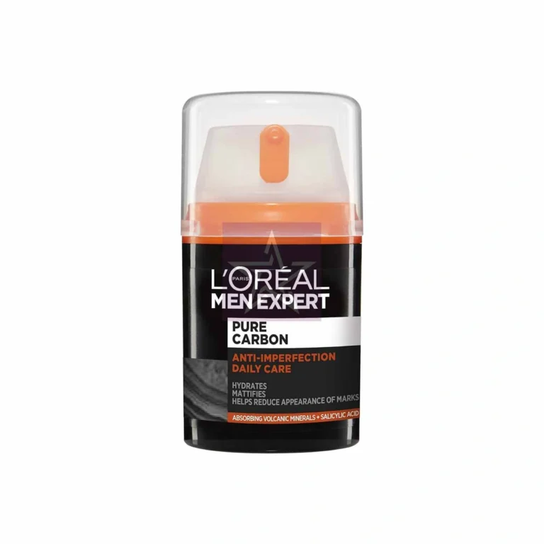 L'Oreal Men Expert Pure Carbon Anti-Imperfection Daily Care Facial Moisturiser - 50ml, SKU: 3600523979318