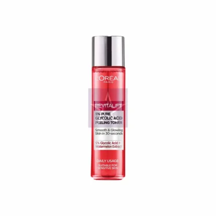 L'Oreal Paris Revitalift 5% Pure Glycolic Acid Peeling Toner - 180ml, SKU: 071249635445