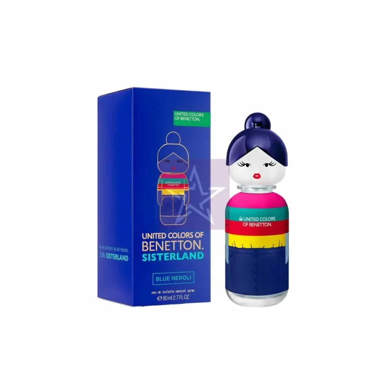 United Colors of Benetton Sisterland Blue Neroli EDT - 80ml, SKU: 8433982018701