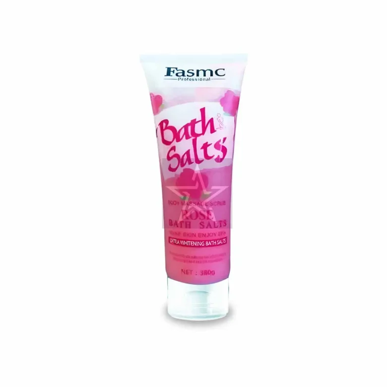 Fasmc Bath Salts Body Massage Scrub - Rose - 175gm, SKU: 6928001836999